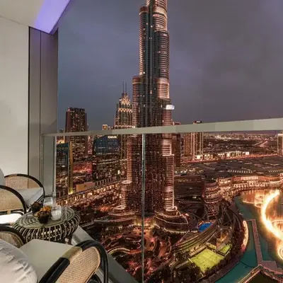 Sky-High Luxury 2BR Burj View Walk Dubai Mall
