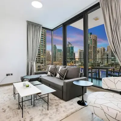 Stylish Dubai Marina 2BR with Balcony