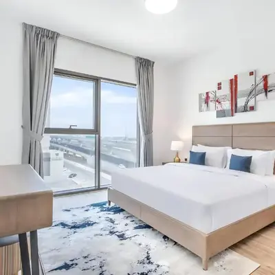 VacayLettings - 1 BHK - Near Jebel Ali Port- IKEA - Metro 20 Min - Al Furjan
