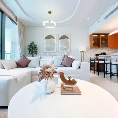 High End 1BR Palm Beachfront Pool Access
