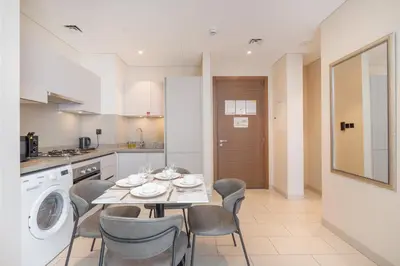 Gallery image of StayShort - Chic 1BR Apartment in Sobha Creek Vistas Sleeps 2 in Dubai