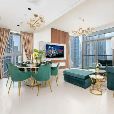 Stylish 2BR with Boulevard View & 5 min from Dubai Mall