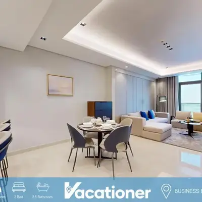 Vacationer I Vista 2 Bedroom I Business Bay I Free Parking