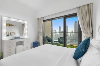 Gallery image of Stunning 3BR unobstructed Burj Khalifa View in Dubai
