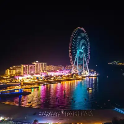 Dubai Eye & Palm View #JBR Beach # ULTRA Luxurious 2 BHK