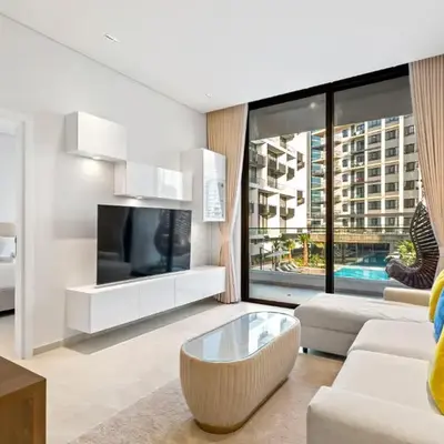 Chic Retreat 1Bedroom with Pool view