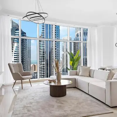 Luxury 4BR w Marina Views Near Beach & Mall