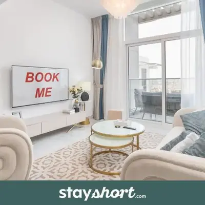 StayShort - Beautiful Al Furjan 2 bed apartment for 4 people
