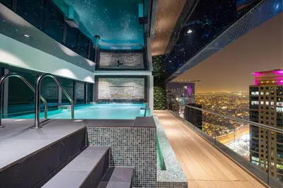 Gallery image of Luxe 4BR Penthouse with Private Pool and Gym in Dubai