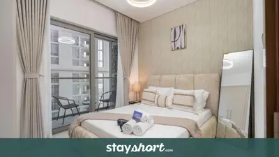 Gallery image of StayShort - Cosy 1 Bedroom in MBR City Sleeps 2 with Balcony in Dubai