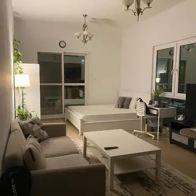 Studio with homely cozy and positive vibes