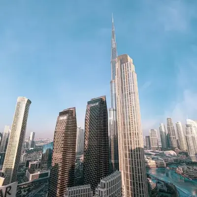 Stunning 4BR with Burj Khalifa and Fountain View