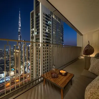 Seraya Residence 21 - 4BDR - Cozy terrace with Burj Views