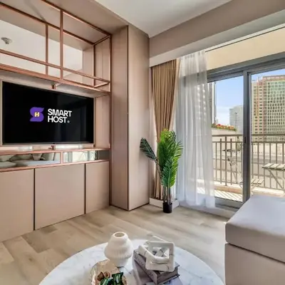 Exec 1Bed with Balcony&Pool