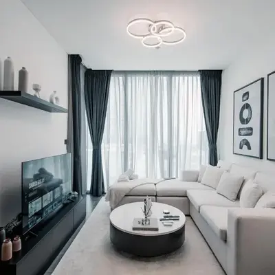 Lux Sobha Hartland 1 BR with 5 Star Resort Amenities