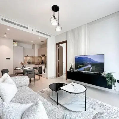 2BR Creekfront in Shobha Hartland Modern & Bright