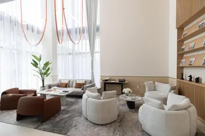 Gallery image of Gracious Studio in Hamilton House, JVC in Dubai