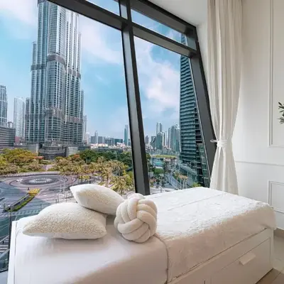 Luxury Burj Vista Suites by Mystique - Breathtaking Burj Khalifa Views