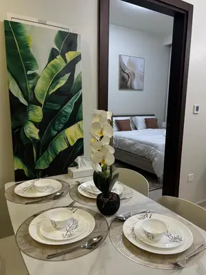 Gallery image of Cozy 2bedroom with Full Burj Khalifa in Business Bay, Downtown with Crib and high chair in Dubai