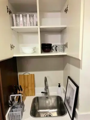 Gallery image of Cozy 2bedroom with Full Burj Khalifa in Business Bay, Downtown with Crib and high chair in Dubai