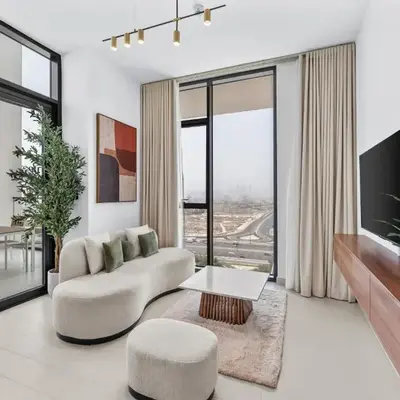 Upscale 2Bedroom with Private Balcony Pool in JVC