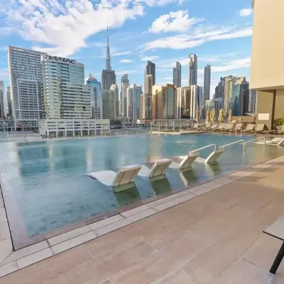 Waves - Stylish Studio Near Downtown Dubai
