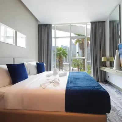 Cozy Studio in Damac Prive - Free Gym & Pool