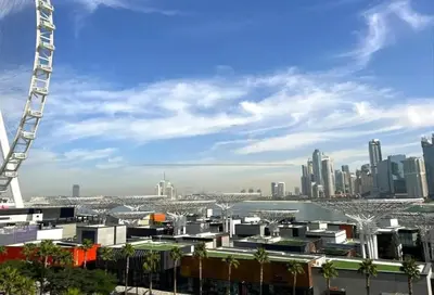 a view of the city from the roof of a building at Bluewater Residence 6- Spacious Outlet in Dubai