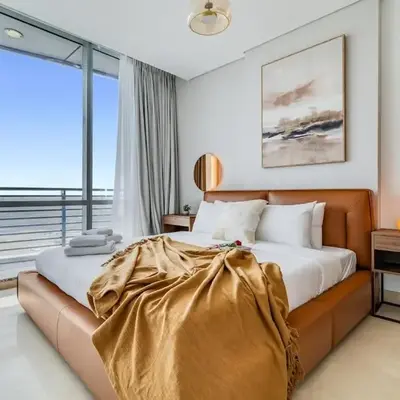 DAYF-SKGMAR Upgraded Huge High-Floor Studio with Dubai Frame View