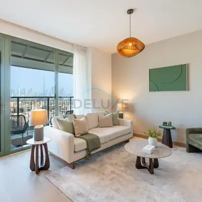 Urban Beachside 2BR with a Glimpse of Burj Khalifa