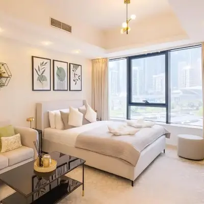 Modern Studio with Marina Skyline view in JLT - Prime Location near Metro