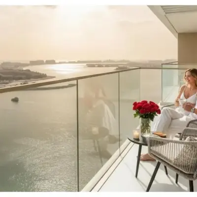 KeyRock - Stylish 2BR Apt with Palm Jumeirah View