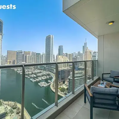 HiGuests - Marina View 1 BR with Spacious Balcony