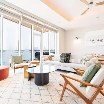 Stunning Sea View 3BR with Private Beach