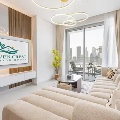 Vida Dubai Mall Balcony with Burj & City Views walk to Dubai Mall by Heaven Crest Vacation Homes