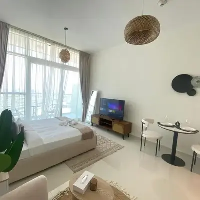 Modern DAMAC Hills Studio with Balcony
