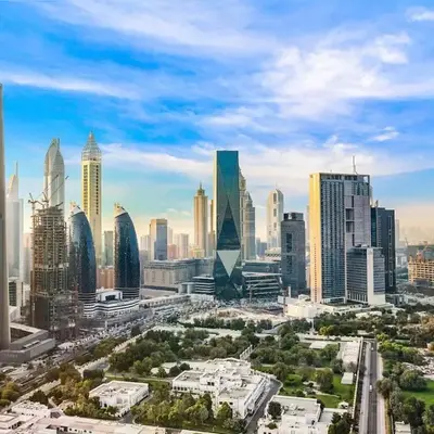 Luxury Skyline View 1BR with Pool