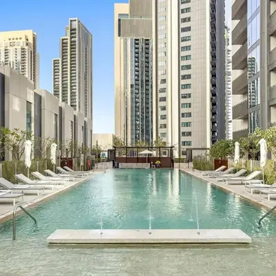 Luxury 2BR Dubai Creek Harbour with Pool