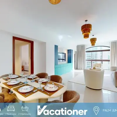Golden Mile - Serene Two Bedroom on the Palm