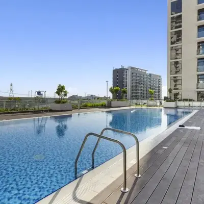 Studio in Azizi with Pool and Gym Access