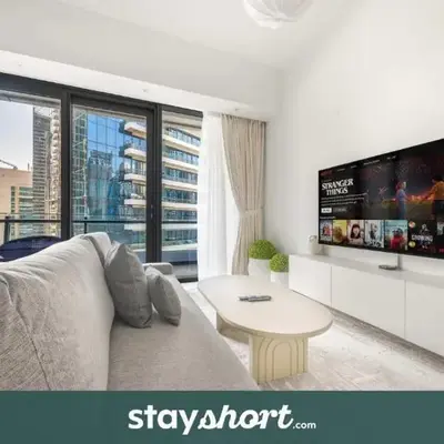 StayShort - Dubai Marina sleeps 4 with Water Views!