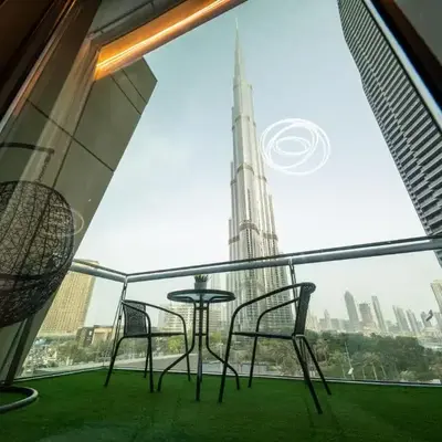 Full Burj Khalifa Views at Burj Vista
