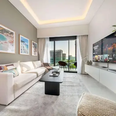 AirDXB - Meydan Apartment sleeps 4 in Great Location