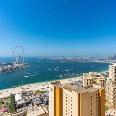 Luxury 2-Bedroom with Sea & Ain Dubai View