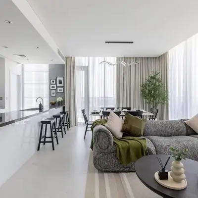 Designer 3BR Lagoon Views Gym District One