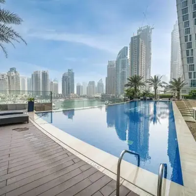 High-Floor Elegance | 1-Bedroom with Marina Views