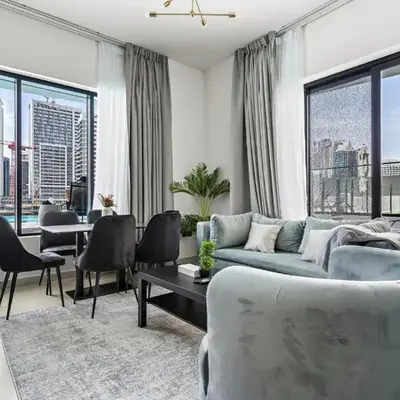 Burj Khalifa View 2BR at Binghatti Canal