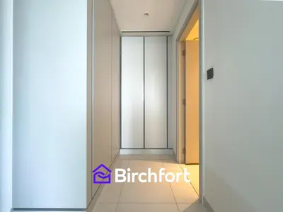 an elevator corridor in a building at Spacious 3,5 BHK with Amazing View in Dubai