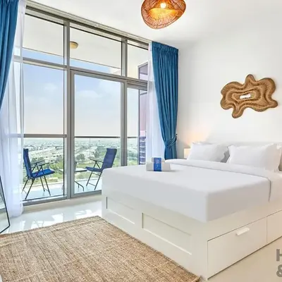 Radiant & Sunny Living - 1BR in ORchid DAMAC Hills