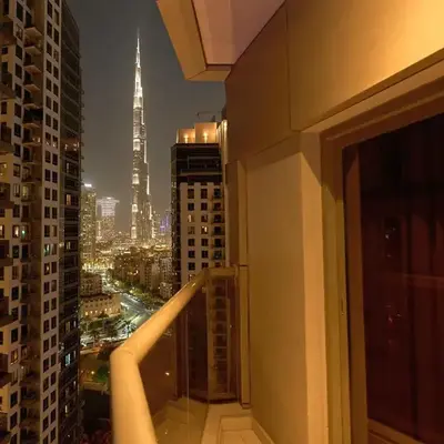 Luxury Burj Khalifa View Studio Apartment In Downtown